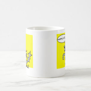 Squished pungråttamugg kaffemugg