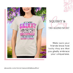 Squishy och galen tri-blandnings skjorta t shirt