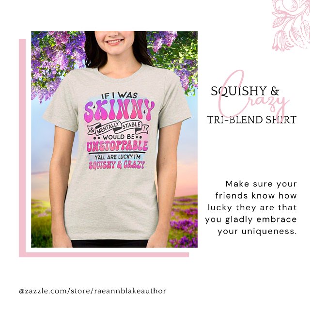 Squishy och galen tri-blandnings skjorta t shirt (Skapare uppladdad)