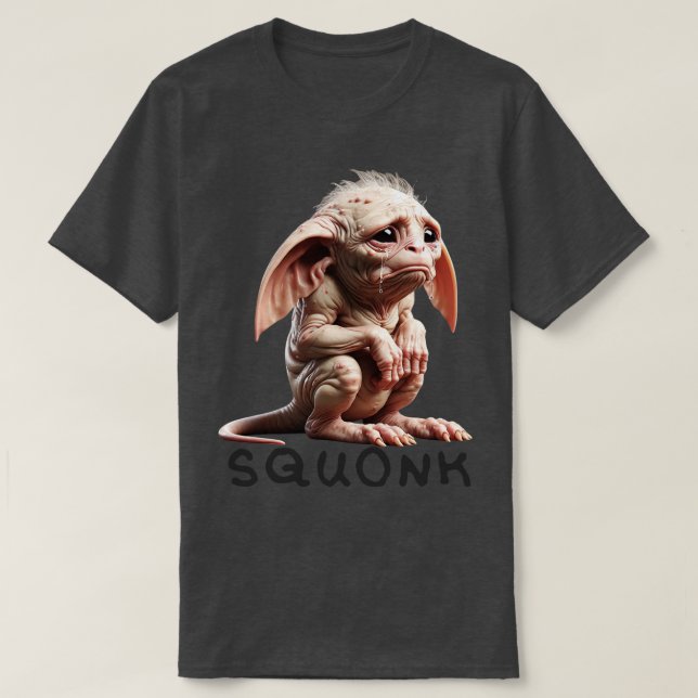 Squonk Pennsylvanias Saddest Cryptid T Shirt (Design framsida)