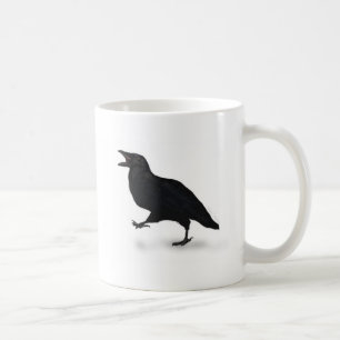 Sqwarking kråka kaffemugg