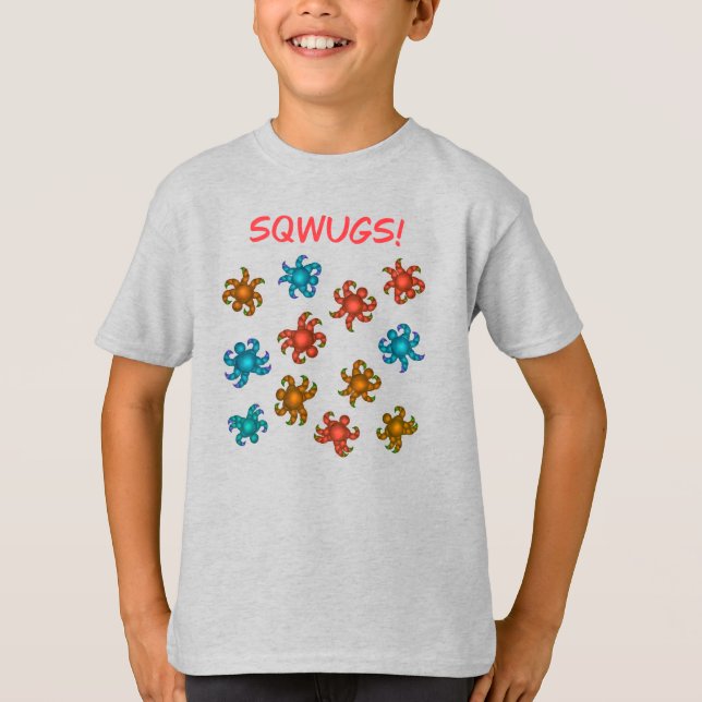 Sqwugs T Shirt (Framsida)