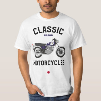 SR500 Biker Japan Motorrad T Shirt