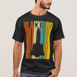 SR71 Blackbird Military Jet T Shirt