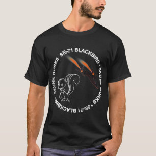 SR71 Blackbird Skunk Works Blackbird T Shirt