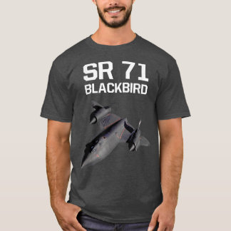 SR 71 Blackbird, Flygplan Jet Shirt T Shirt