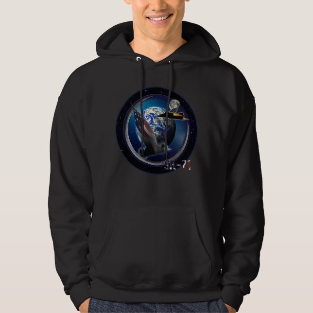 SR-71 Blackbird HIGH-SKOGSVÄKTARE Hoodie (Framsida)
