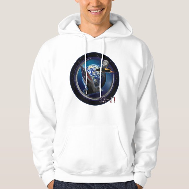 SR-71 Blackbird HIGH SKOGSVÄKTARES Hoodie (Framsida)