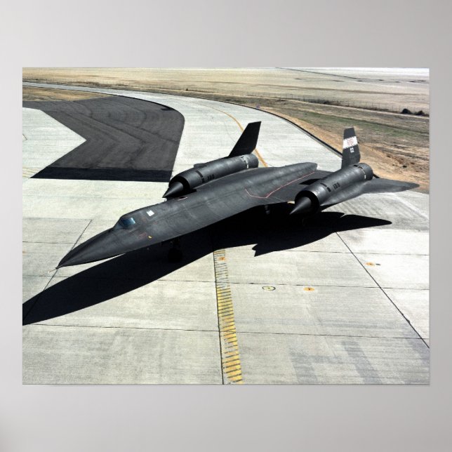 SR 71 Blackbird Poster (Framsidan)