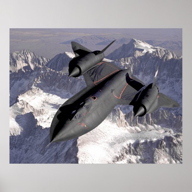 SR-71 Blackbird Poster (Framsidan)