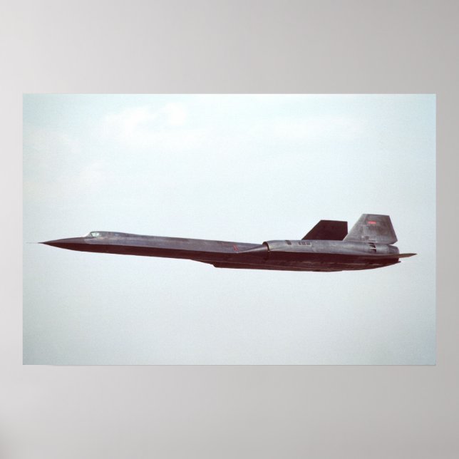 SR-71 Blackbird Poster (Framsidan)