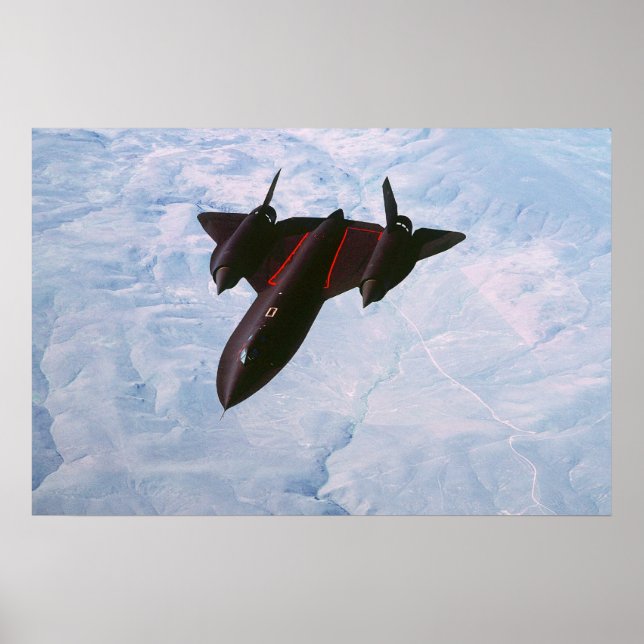 SR-71 Blackbird Poster (Framsidan)