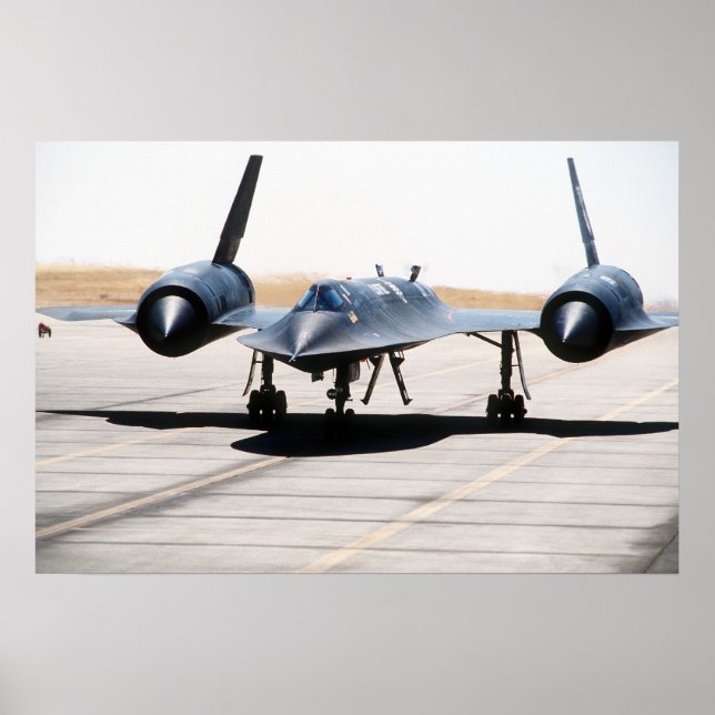 SR-71 Blackbird Poster (Framsidan)