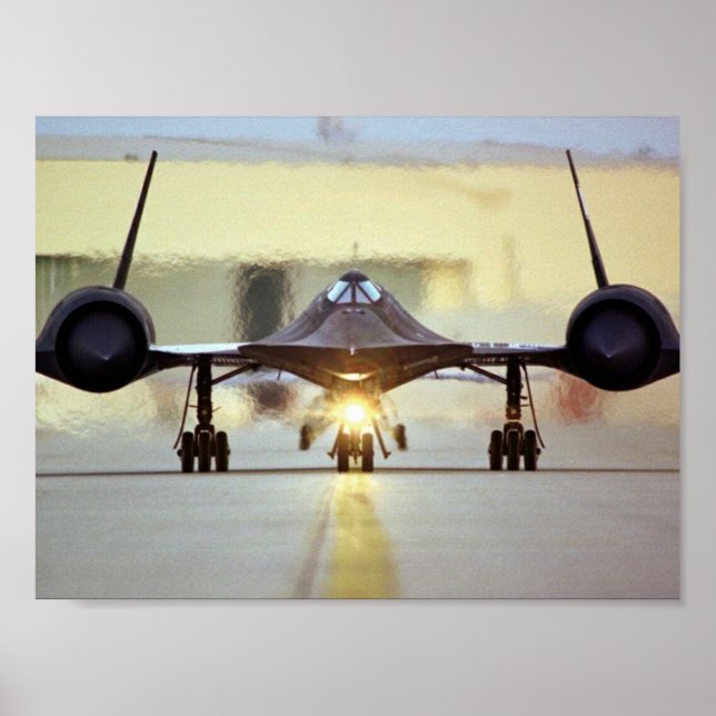 SR-71 Blackbird Poster (Framsidan)