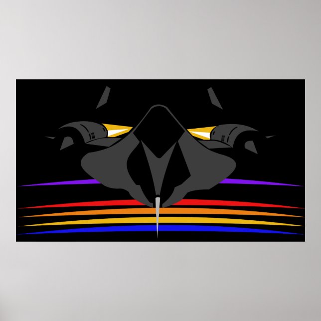 SR-71 Blackbird Poster (Framsidan)