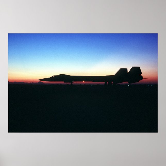 SR-71 Blackbird Poster (Framsidan)