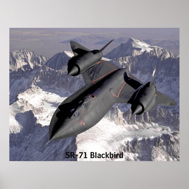 SR-71 Blackbird Poster (Framsidan)