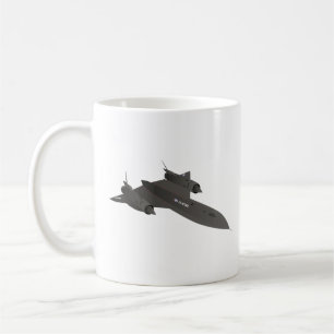 SR-71 Blackbird Reconnaissance Aircraft Kaffemugg