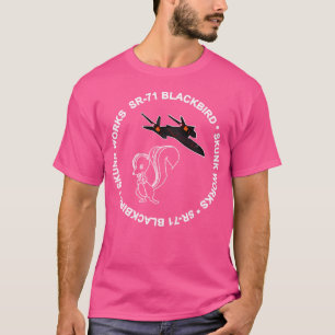 Sr-71 Blackbird-Skunk Works T Shirt