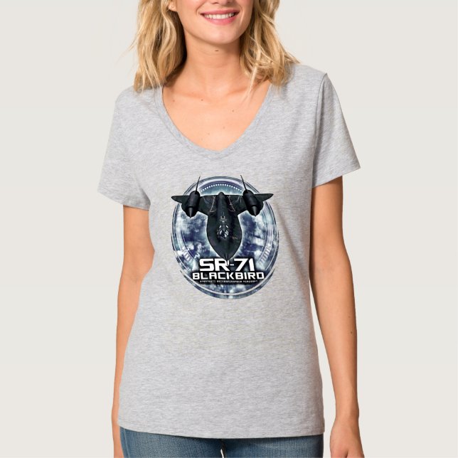 SR-71 Blackbird T Shirt (Framsida)