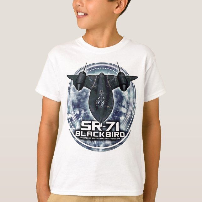 SR-71 Blackbird T Shirt (Framsida)