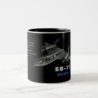 SR-71 "Blackbird" Två-Tonad Mugg