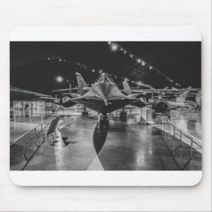 SR-71 Blackbird vid Dayton Luft Force Museum Musmatta