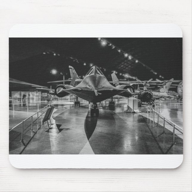 SR-71 Blackbird vid Dayton Luft Force Museum Musmatta (Framsidan)