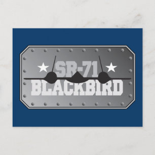 SR-71 Blackbird Vykort