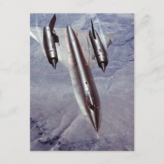SR-71 Blackbird Vykort (Framsida)
