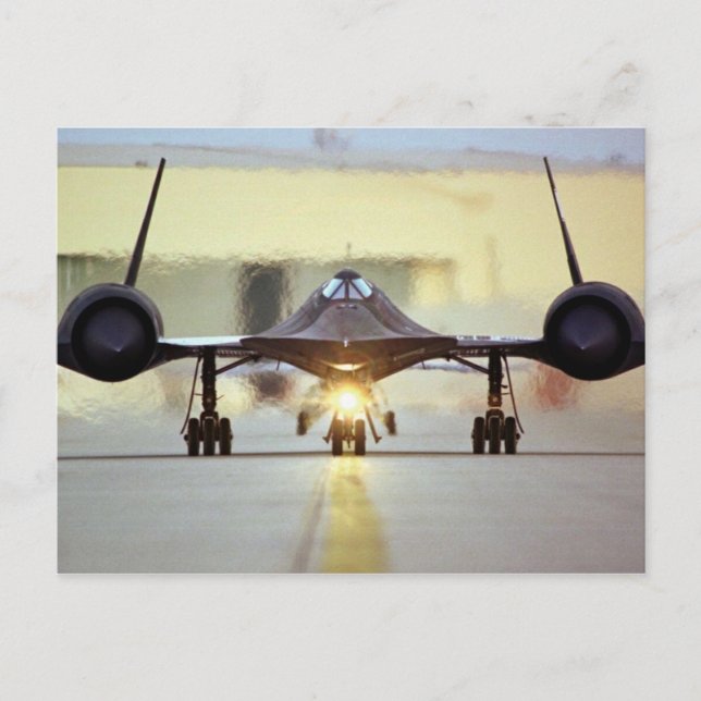 SR 71 Blackbird-vykort Vykort (Framsida)