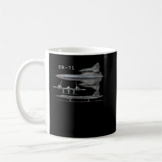 SR-71 Militärt flygplan Kaffemugg