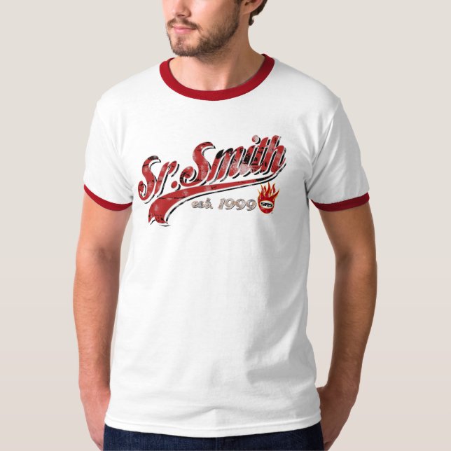 Sr.Smith-baseballRinger Tee (Framsida)