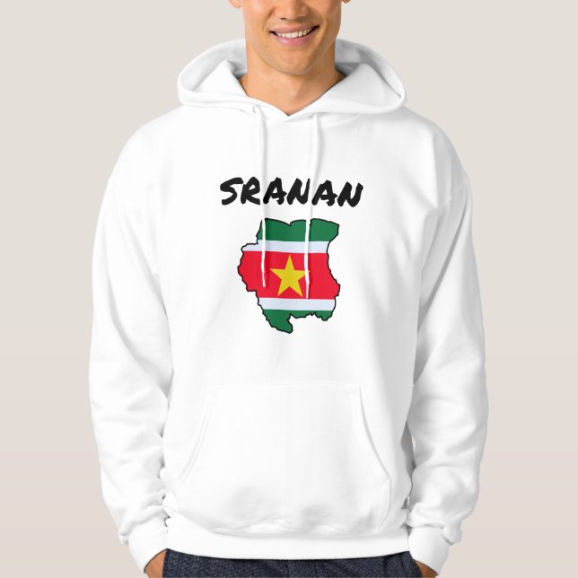 Sranan (Surinam) Hoodie (Framsida)