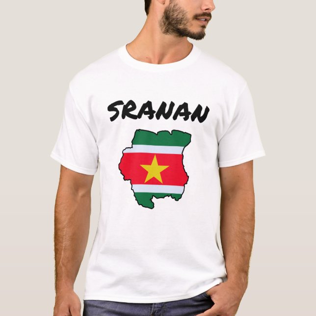 Sranan (Surinam) T Shirt (Framsida)