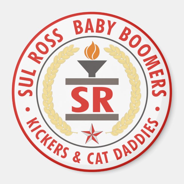 SRBaby Boomer Seal 2007 Magnet (Framsidan)