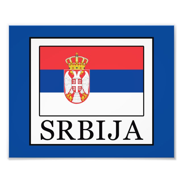 Srbija Fototryck (Framsidan)