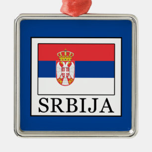 Srbija Julgransprydnad Metall
