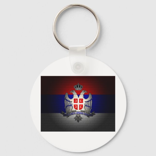 Srbija Nyckelring (Framsida)