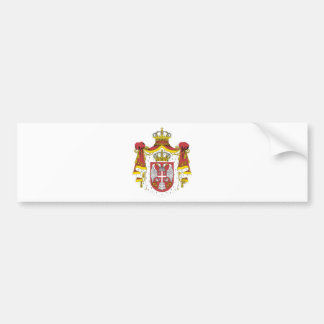 Srbija stora Grb - Veliki/den serbiska Bildekal