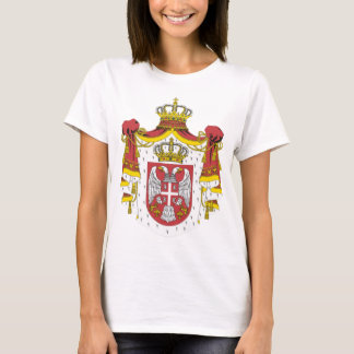 Srbija stora Grb - Veliki/den serbiska Tee Shirt