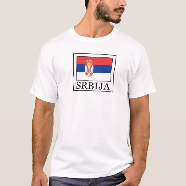 Srbija T-shirt (Framsida)