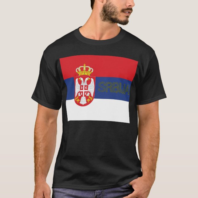 SRBIJA T SHIRT (Framsida)