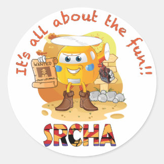 SRCHA Stickers Runt Klistermärke