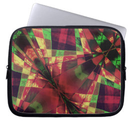 Sretsade, lutade rektanglar, färgadens opacitet laptop fodral