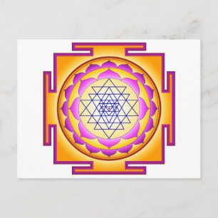 Sri Chakra Gudinnan Shri Lalitha Tripura Sundari Vykort