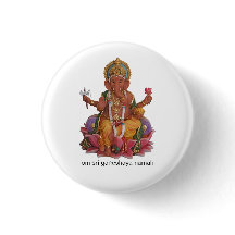 Sri Ganesha knäppas emblem