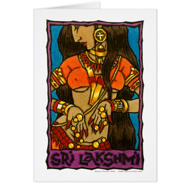 Sri Lakshmi OBS Kort (Framsidan)