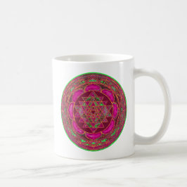 Sri Lakshmi Yantra Mandala Kaffemugg