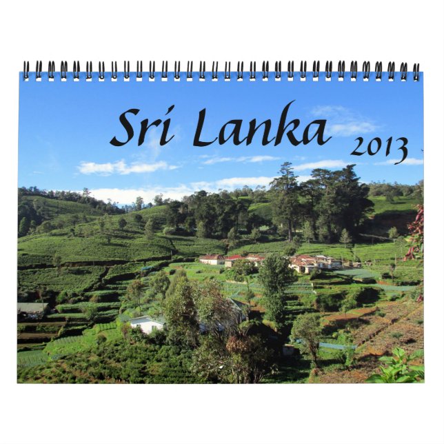 Sri Lanka 2013 kalender (Omslag)